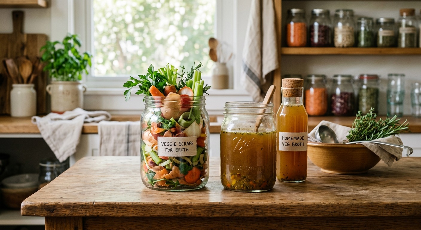 Zero waste w domowej kuchni: jak wykorzystać resztki i obierki